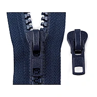 Slider to plastic zippers no 8 - Platinum (50 Pieces)