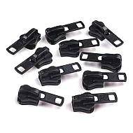 Slider to plastic zippers no 8 - Black (10 Pieces)