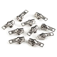 Slider to plastic zippers no 8 - Platinum (50 Pieces)
