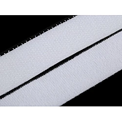Nylon back-to-back hook and loop fastener width 20 mm - White (1 Meter)