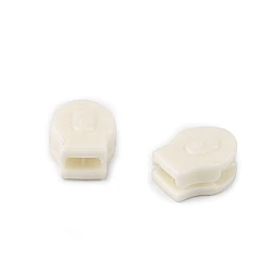 Slider for nylon zippers no 3 for bedding - Creamy light (100 Pieces)