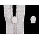 Slider for nylon zippers no 3 for bedding - White (100 Pieces)