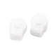 Slider for nylon zippers no 3 for bedding - White (100 Pieces)