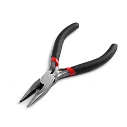 Chain nose cutting pliers with teeth 125 mm - Black (1 Piece)