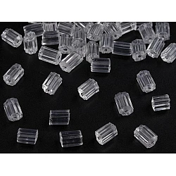 Earring stopper 3x4 mm - Transparent (200 Grams)