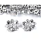 Button / decoration  cut flower - Crystal (10 Pieces)