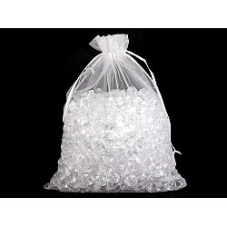 Organza gift bag 21x29 cm - White (10 Pieces)