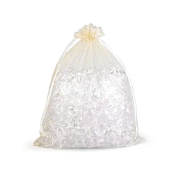 Organza gift bag 21x29 cm - Creamy light (10 Pieces)