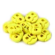 2-hole cord lock stopper toggles 20x20 mm - Black (500 Pieces)