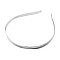 Base for headband / diy headband - Platinum (1 Piece)