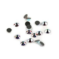 Iron-on hotfix rhinestones, size ss30 - Crystal ab (2 Grams)