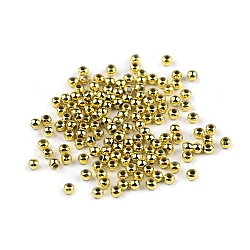 Plastic beads glance ø3 mm - Gold (10 Grams)