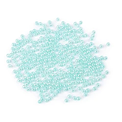 Plastic beads glance ø3 mm - Menthol (10 Grams)
