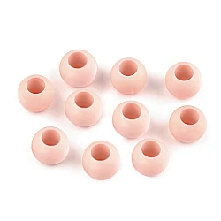 Plastic charm beads 10x12 cm - Powder (20 Pieces)