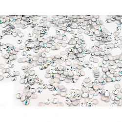 Iron-on hot fix sequins ø 3mm 5g - Silver (1 Bag)