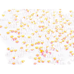 Iron-on hot fix sequins ø 3mm 5g - White (1 Bag)