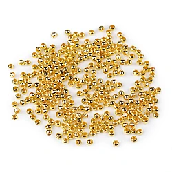 Round metal beads ø3 mm - Gold (50 Grams)