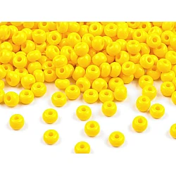 Seed beads rocaille preciosa 6/0 - 4 mm - Yellow (20 Grams)