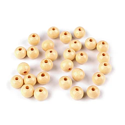 Wooden round beads ø10 mm - Ivory (1000 Grams)