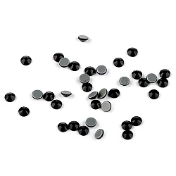 Iron-on hotfix rhinestones, size ss16 - Jet (2 Grams)