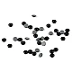 Iron-on hotfix rhinestones, size ss16 - Jet (41 Grams)