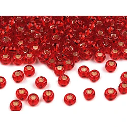 Seed beads preciosa 8/0 - 3 mm - Red (20 Grams)