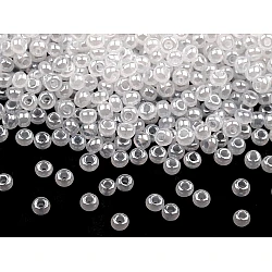 Seed beads preciosa 10/0 - 2.3 mm - White milk (20 Grams)