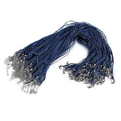 Multi-row string with clasp length 43 cm - Blue dark (100 Pieces)