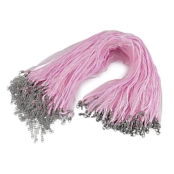 Multi-row string with clasp length 43 cm - Light pink (100 Pieces)