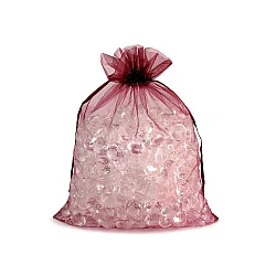 Organza gift bag 20x26 cm - Garnet (100 Pieces)