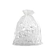 Organza gift bag 20x26 cm - Silver (100 Pieces)