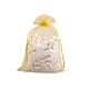 Organza gift bag 20x26 cm - Silver (100 Pieces)