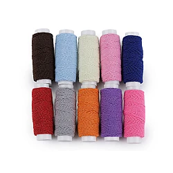 Elastic threads 25 m - Mix of colours (10 Pieces)