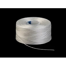 Jewelry thread s-lon / superlon thread aa - White (1 Piece)