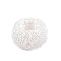 100% linen / flax thread 50 m plastic jar - White natural (1 Piece)