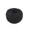 100% linen / flax thread 50 m plastic jar - Black (1 Piece)