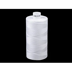 Cotton threads 1000 m - White (1 Piece)