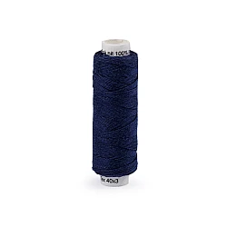 Linen button thread 50 m - Blue dark (1 Piece)