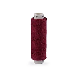 Linen button thread 50 m - Bordeaux (1 Piece)