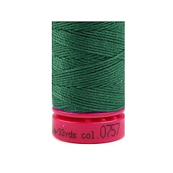 Polyester sewing thread 30 m aspo 30 jeans set - June bug (5 Pieces)