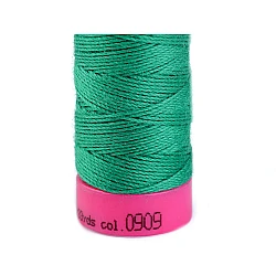 Polyester sewing thread 30 m aspo 30 jeans set - Kelly green (5 Pieces)