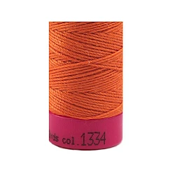 Polyester sewing thread 30 m aspo 30 jeans set - Burnt orange (5 Pieces)