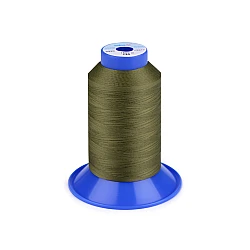 Elastic thread sabaflex 120; 1500 m - Green khaki (1 Piece)