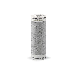 Polyester elastic threads seraflex mettler 130 m - Very light grey (5 Pieces)