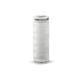 Polyester elastic threads seraflex mettler 130 m - Off white (5 Pieces)