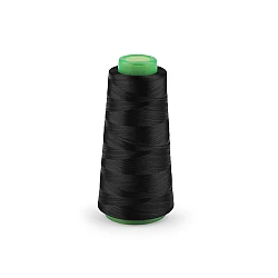 Elastic thread for industrial overlocks 3000 m - Black (1 Piece)