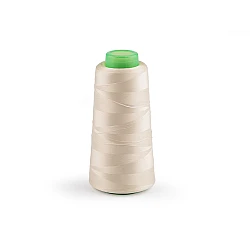 Elastic thread for industrial overlocks 3000 m - Beige (1 Piece)