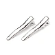 Alligator hair clip with teeth 35 mm - Platinum (5 Pieces)
