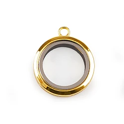 Charms memory locket ø30 mm - Gold (1 Piece)