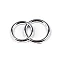 Decorative rings - Silver (10 Pieces)